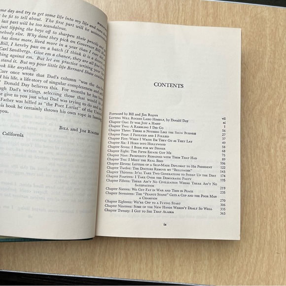 The Autobiography Of Will Rogers Hardcover Vintage 1949 Book - Picture 9 of 12